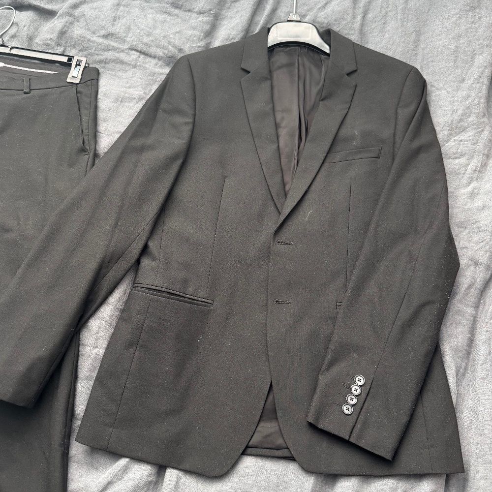 Calvin Klein black suit